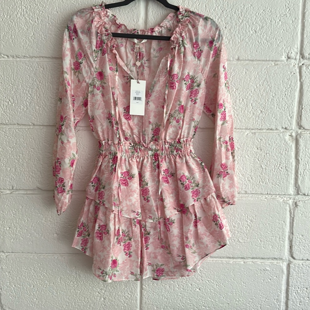 LoveShackFancy silk dress